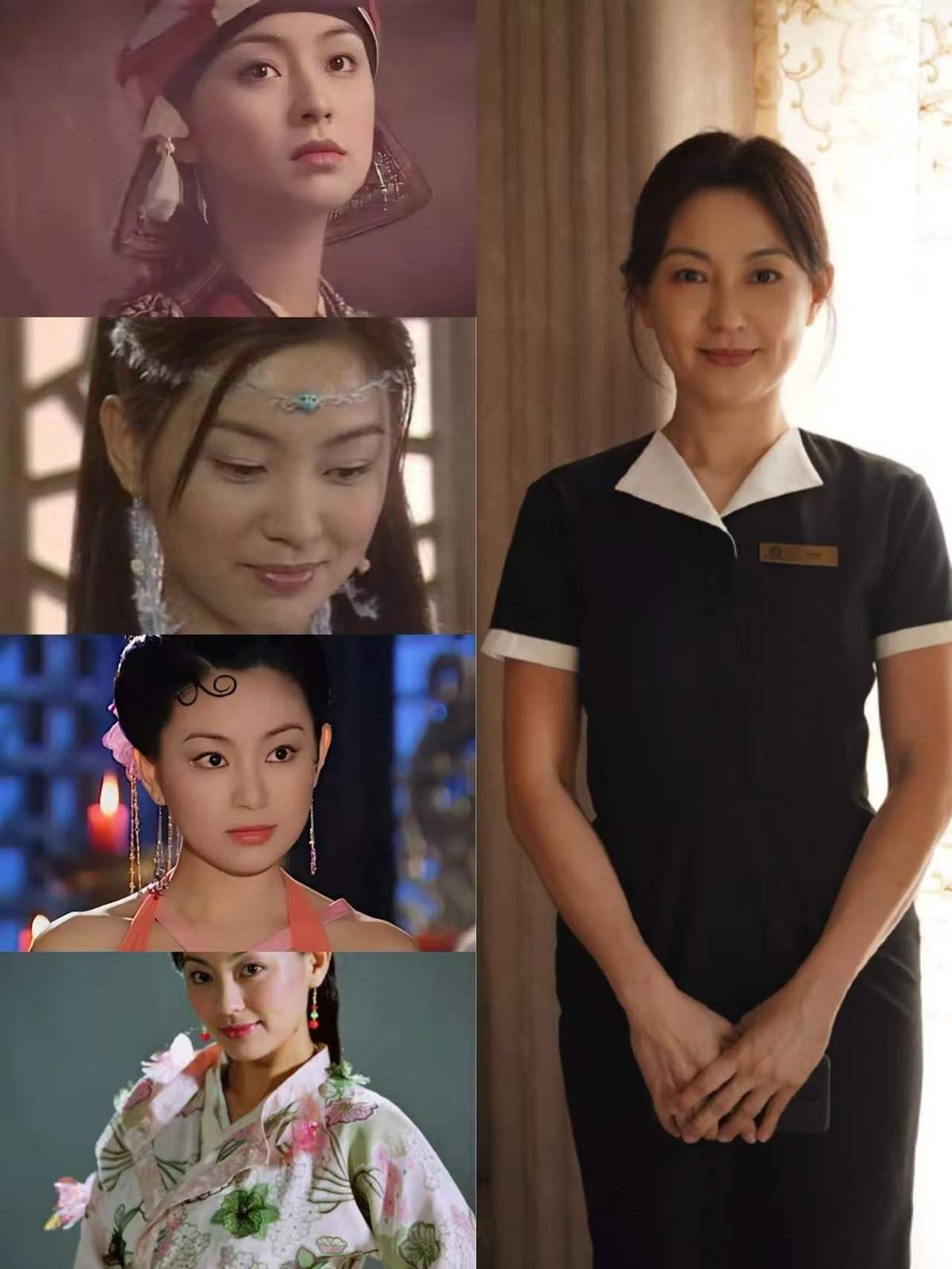 她是最美"小昭",演一部戏就红了,现在双胞胎女儿比她还漂亮