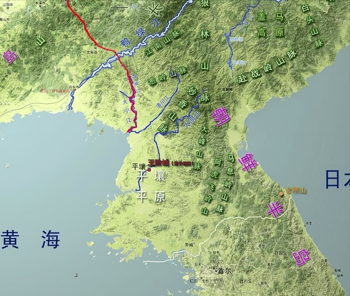 平壤_大同江_朝鲜半岛