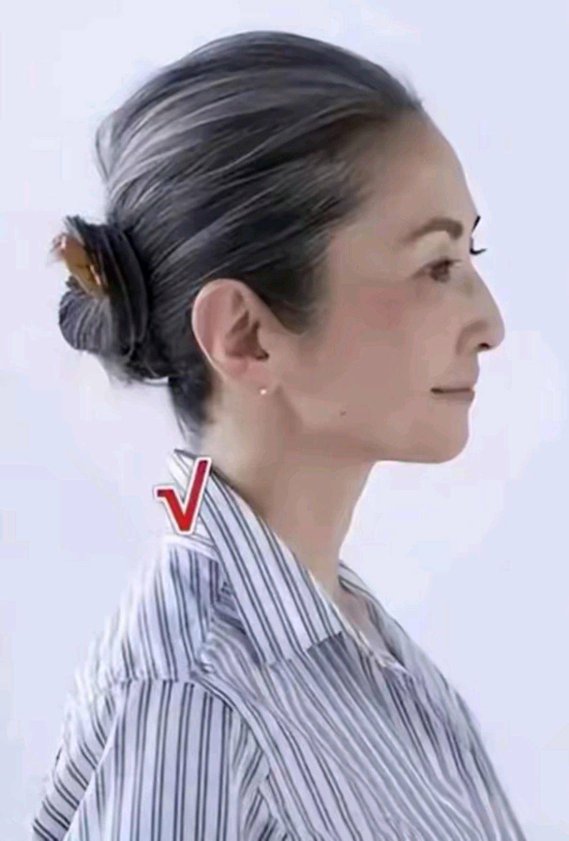 40+女人别再被短发绑架扎发3招逆龄比染发拉皮更见效