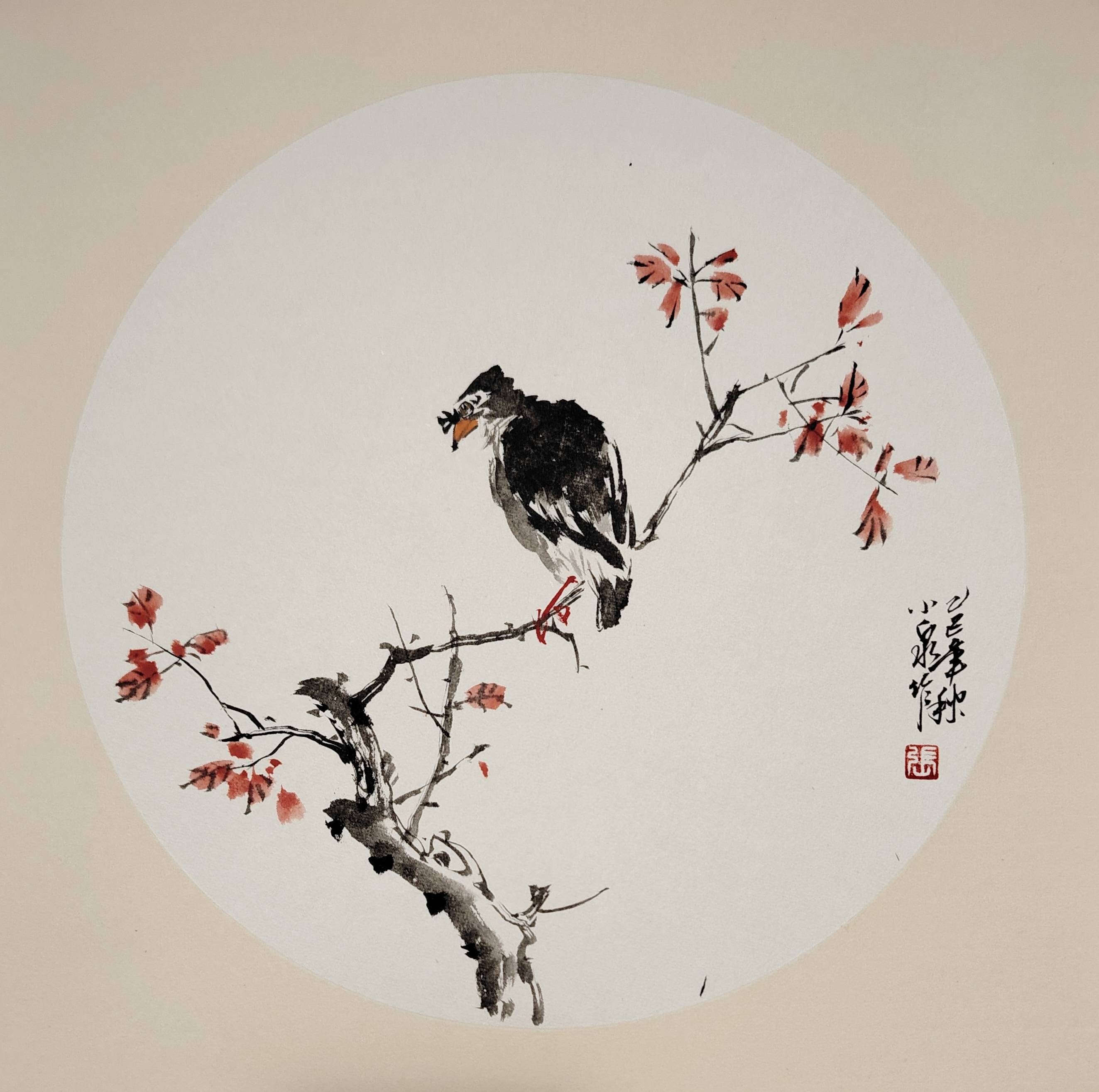 笔墨赋灵韵 禽鸟跃丹青