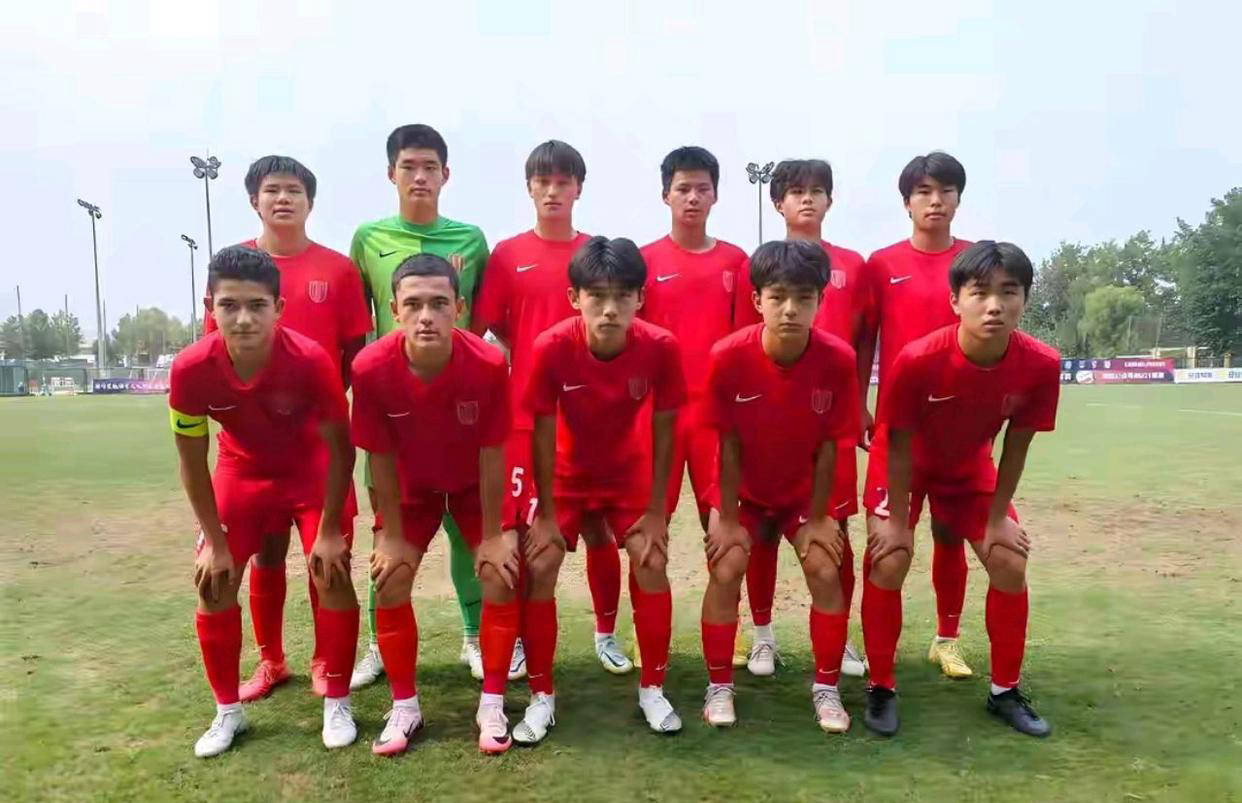 魏祥鑫与贾伟伟破门，U18国足2