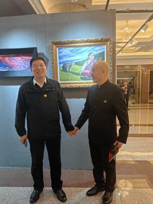 “传承荣光·翰墨华夏”文化交流会暨将部文化工作委员会揭牌仪式——李治贵受邀参加