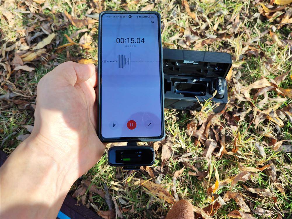 南卡Qmic领夹麦克风我的音频保障设备