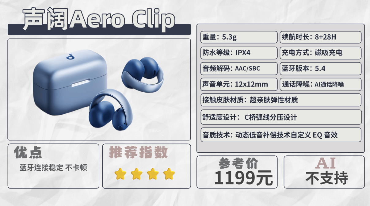 挂耳式耳机怎么选？2025十大高性价比挂耳式耳机推荐