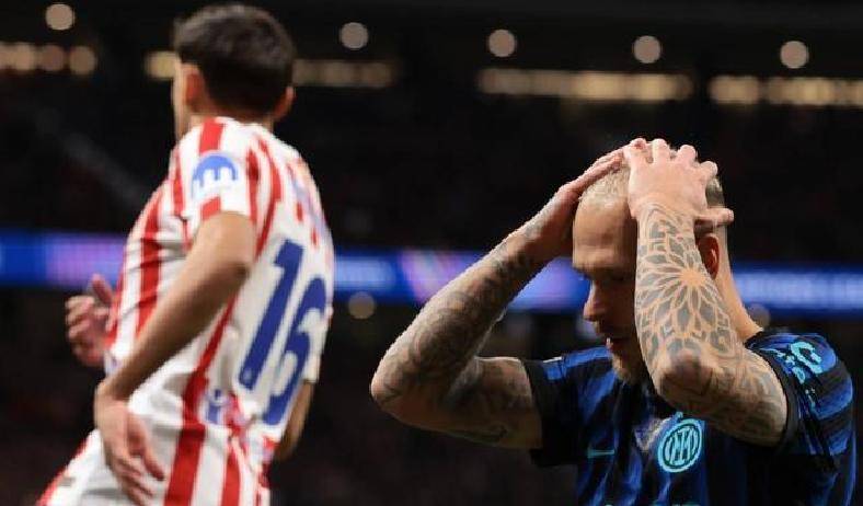 首败！国际米兰1-2负马竞，控球多却连败，高层紧急开会！