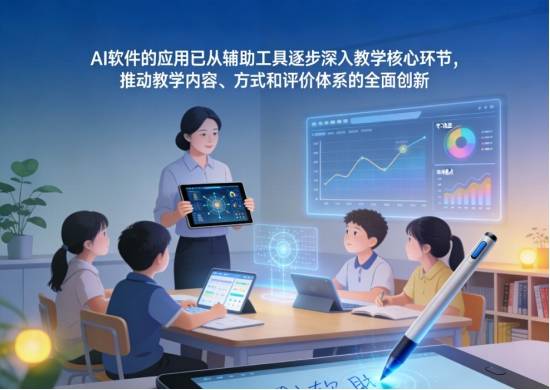 ai软件在教学中的应用:驱动智慧课程与数字化教育新浪潮
