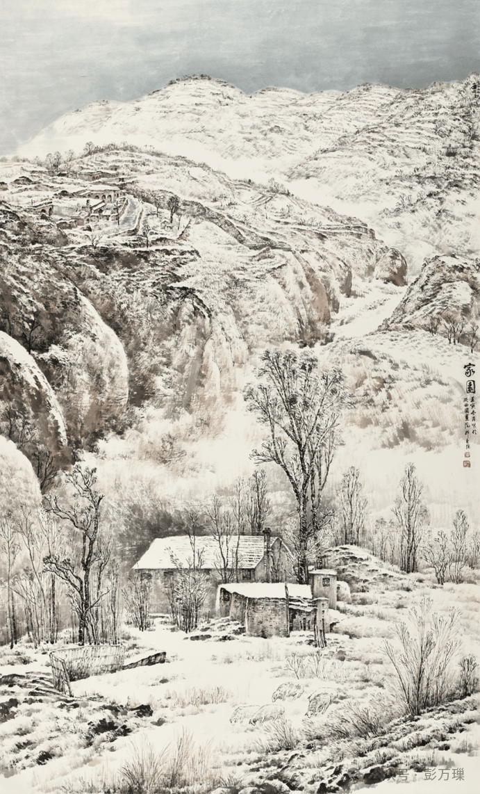 彭万璅: 著名画家祁自强《家园》的当代...