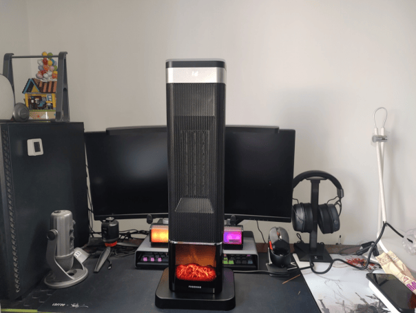 租房党入！宫菱暖风机测评：小空间速热+欧盟认证，母婴级柔风感