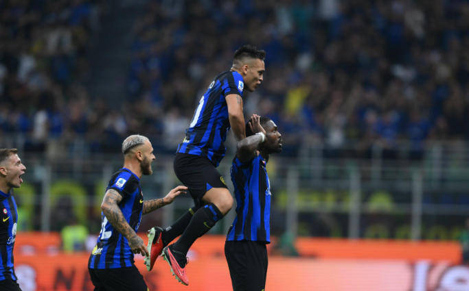 登顶意甲！劳塔罗传射图拉姆建功，国米3