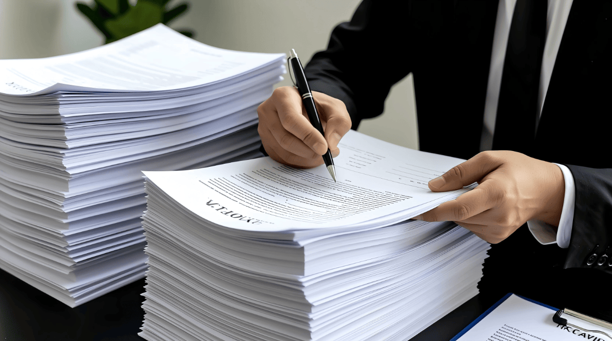 基于大模型微调训练与高精度OCR深度融合的文档抽取技术，实现文档高精度、高效率比对