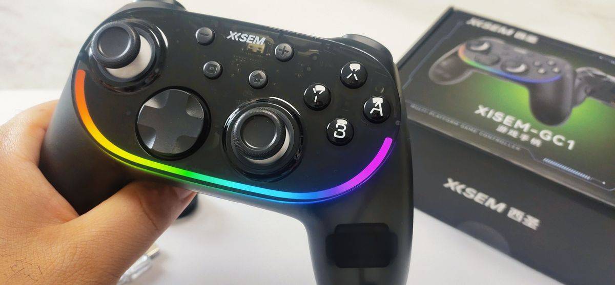 西圣GC1游戏手柄体验，硬件+算法双擎驱动，硬核电竞真旗舰!