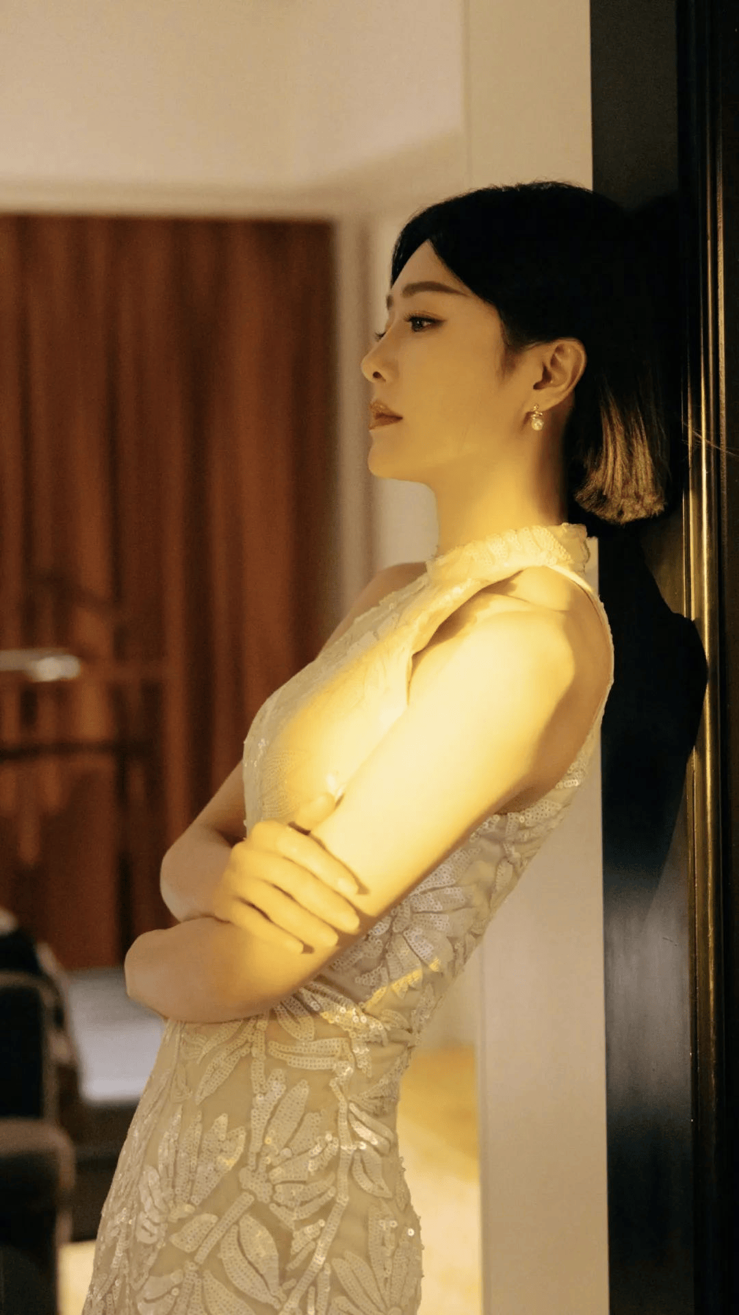 秦岚,优雅知性美丽的女人