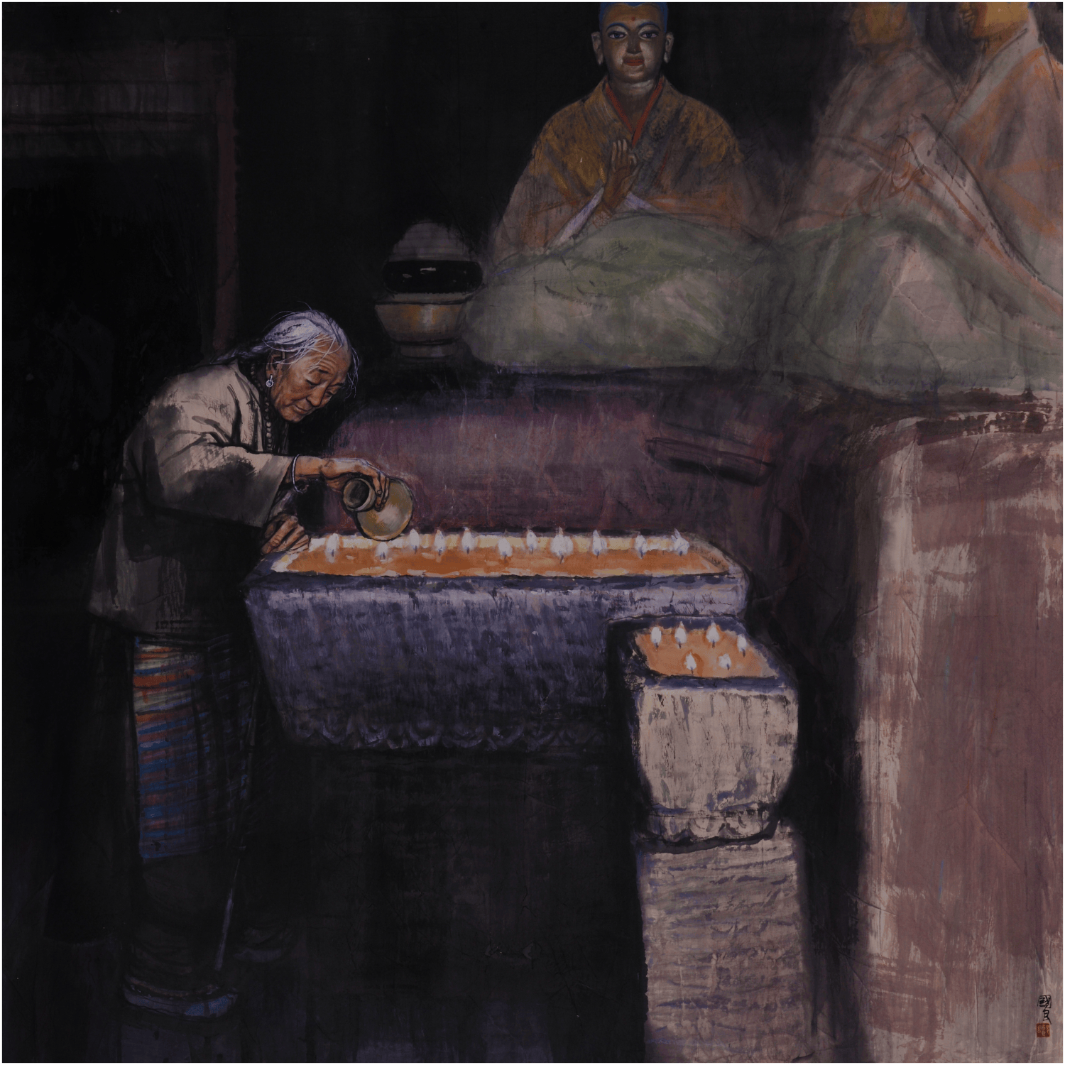 艺脉相承——史国良七秩之庆新书与作品见面会启幕——以写实之力叩问生命本真,用半世修行诠释艺术信仰-图片4