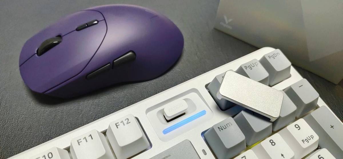 中大手电竞首选键鼠套装，续航+性能+颜值，雷柏V700DIY-98长续航版+VT9实力出圈真硬核！