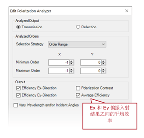 [VirtualLab] 用于光栅仿真的非偏振光 的图4