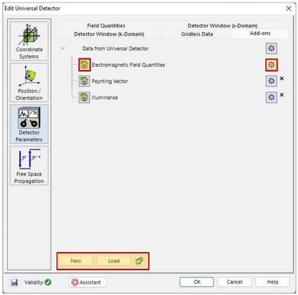 VirtualLab:通用探测器的图14