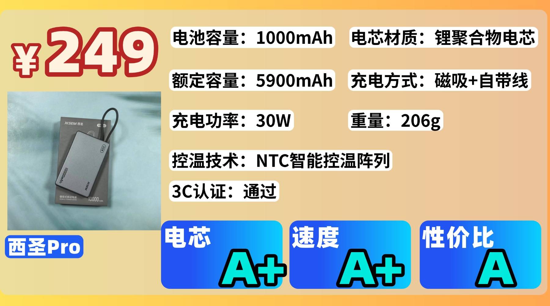 大容量充电宝推荐哪个?2026年十大品牌最好充电宝排行榜,选出最值得入手的