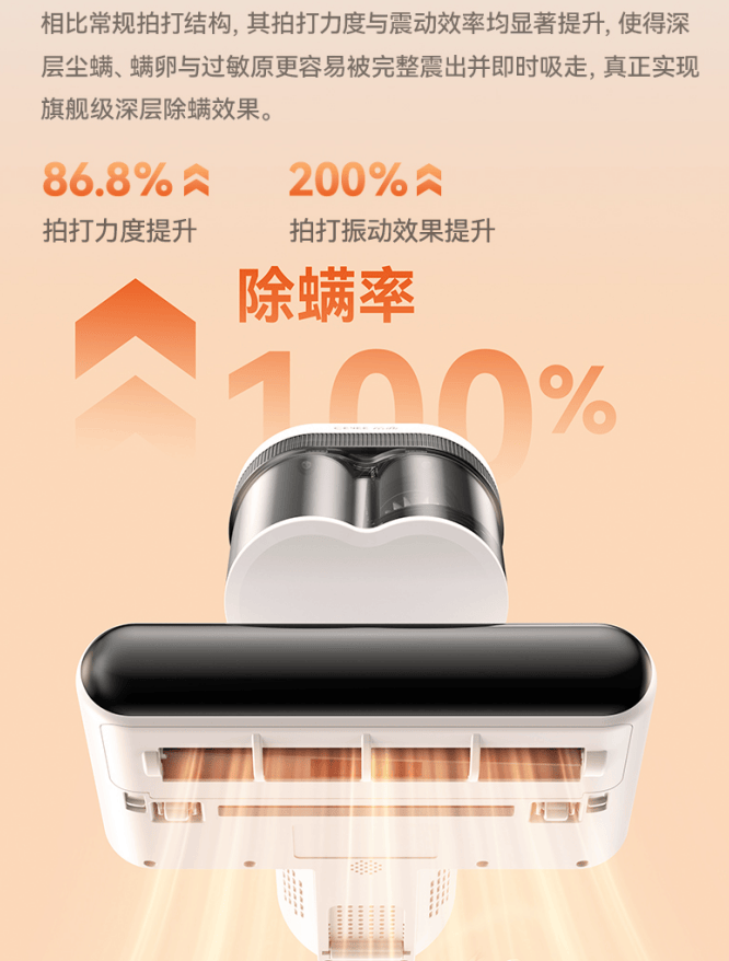 希亦V1无线除螨仪亮相，深层除螨能力受到消费者青睐
