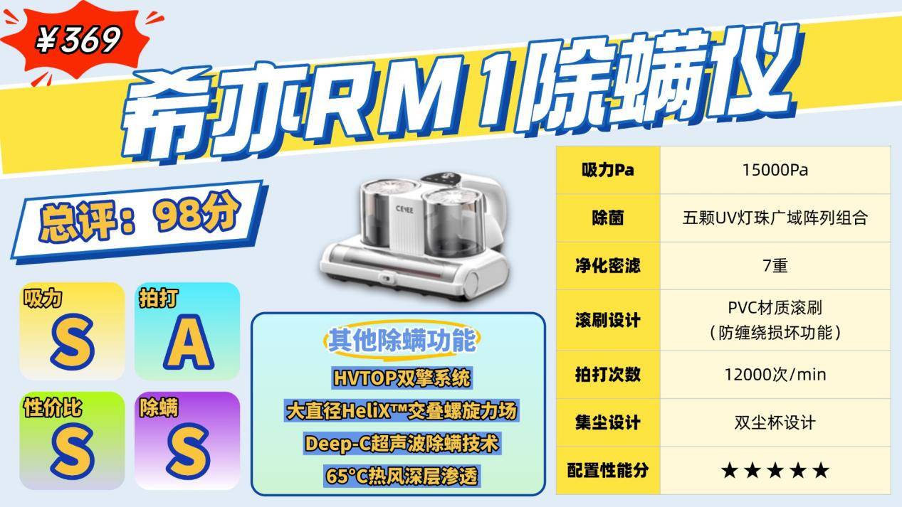 家用除螨仪哪款好用？无线除螨仪哪款好用又实惠？实测揭秘除螨仪10大品牌排行榜，深层除螨！