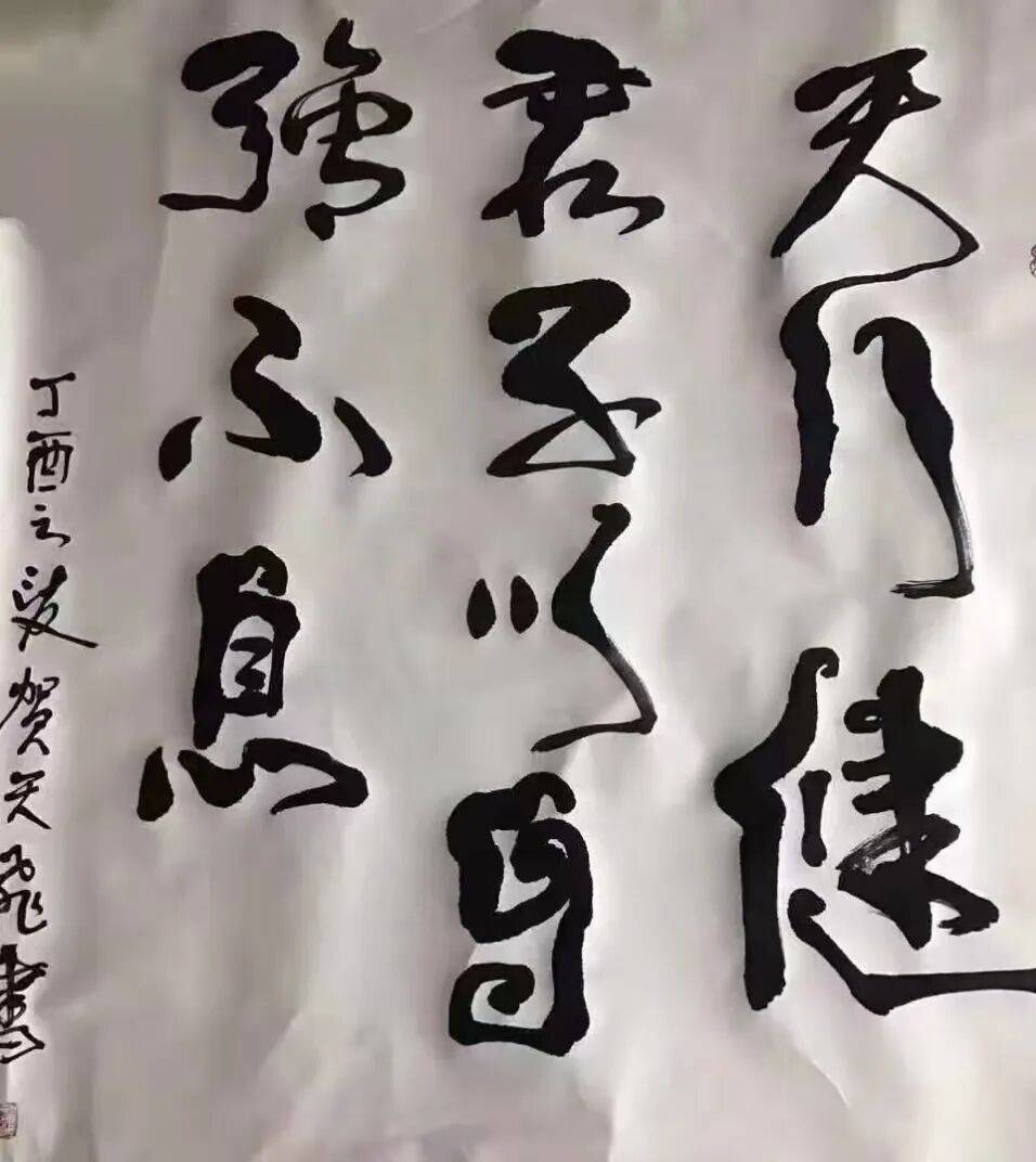 贺天飞“纸上浮雕”书法的艺术革新(图2) 贺天飞“纸上浮雕”书法的艺术革新(图2)