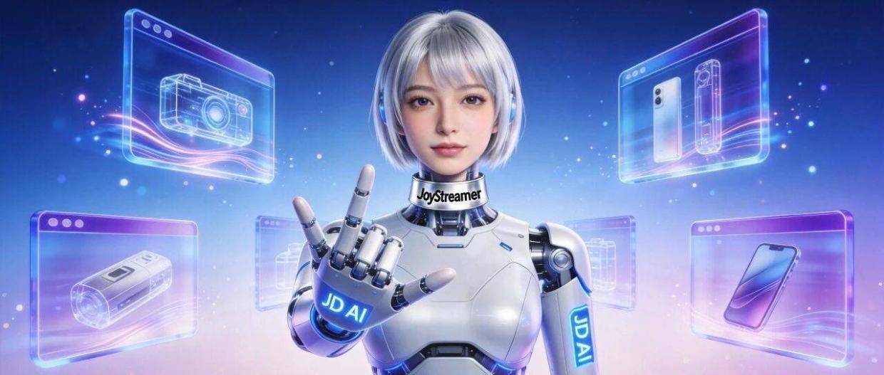 京东卷出新高度！硬刚「复杂指令」长时长、自由态数字人直播终于丝滑了