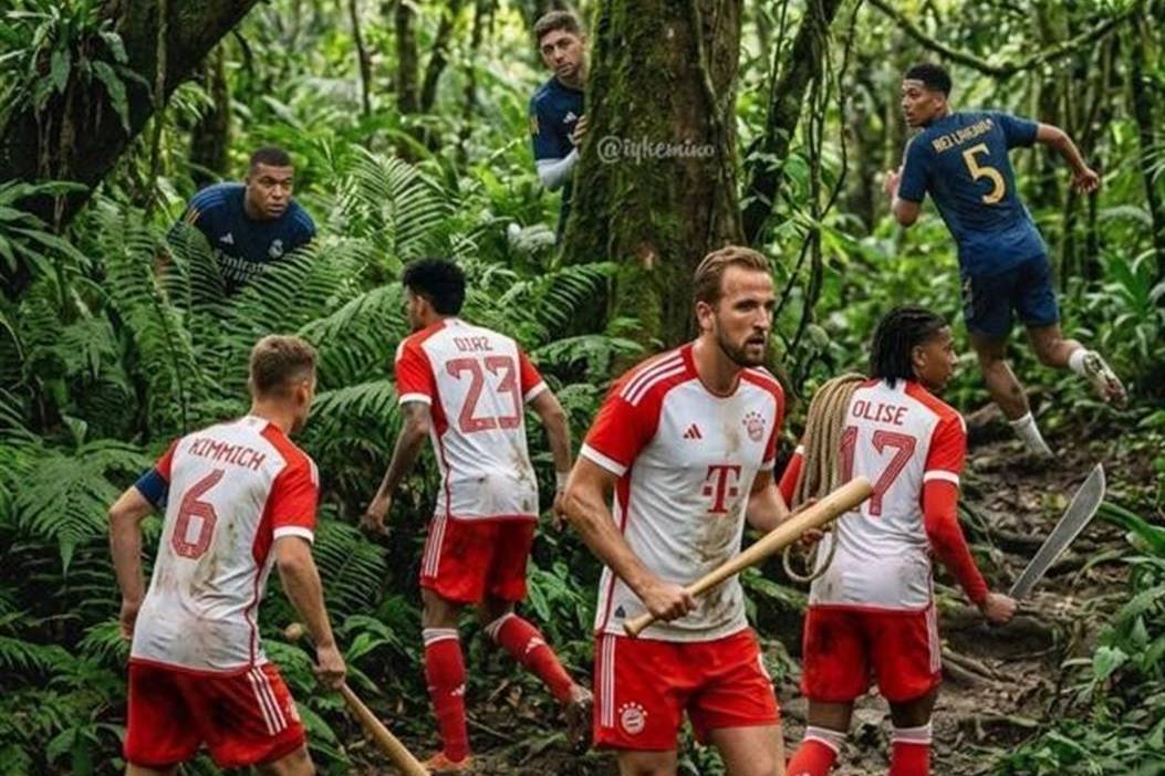 惊天逆转！拜仁提着刀满世界找皇马？客场2-1掀翻皇马，迪亚斯凯恩联手复仇