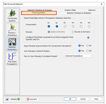 [VirtualLab] 通用探测器的图4