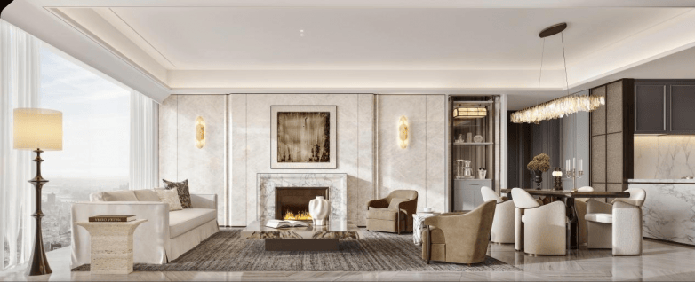 重新定义顶豪高度，重庆湾SKY ONE奢装豪宅正式亮相(图7)