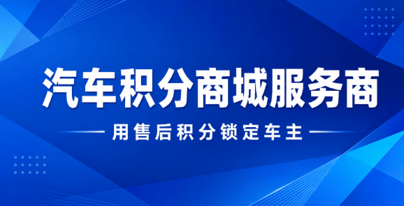 汽车积分商城服务商