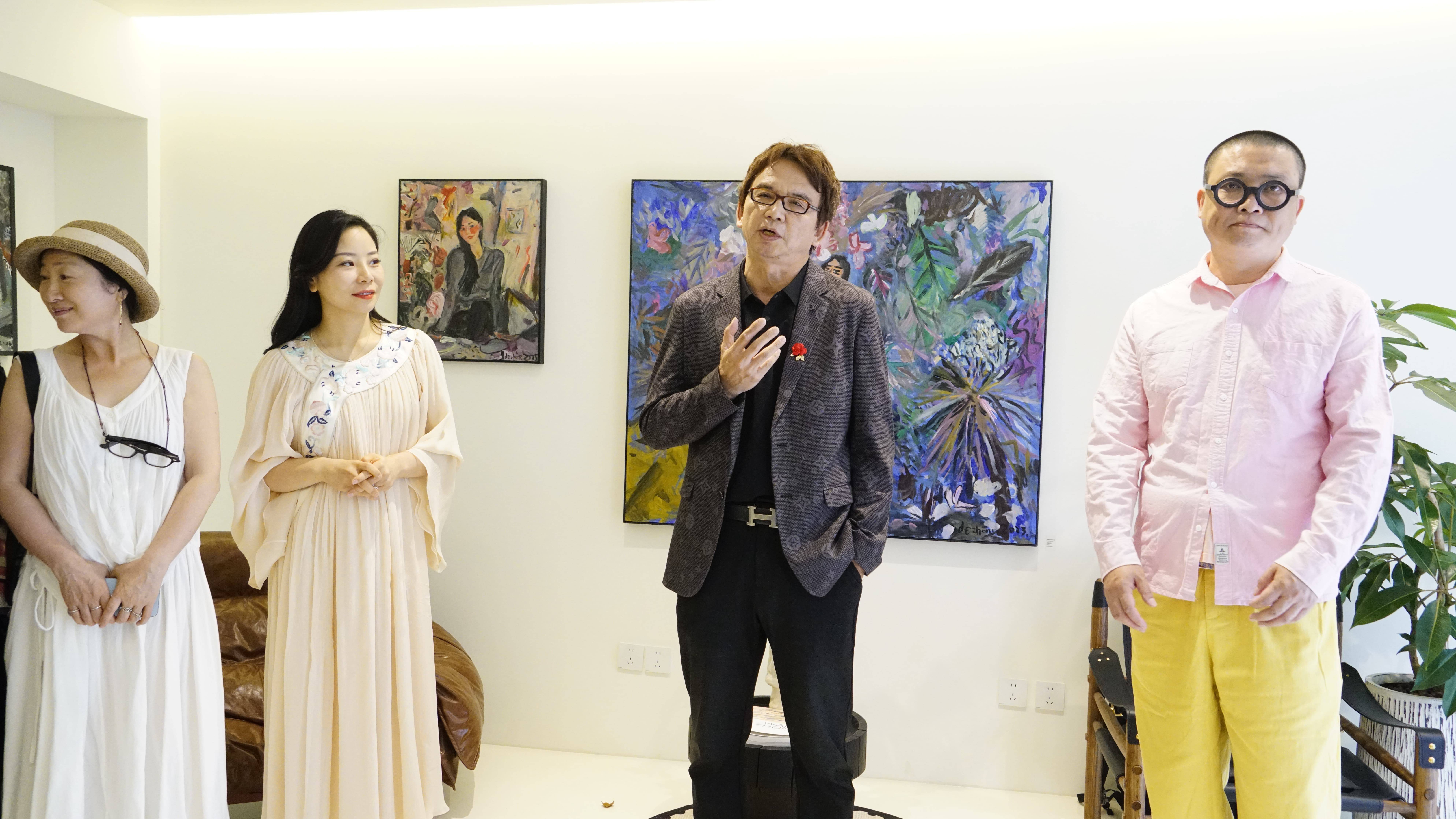 重色--王德仲绘画艺术展在京开幕