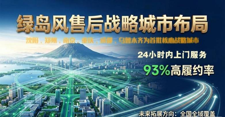​绿岛风售后焕新上线：从 “快速响应” 到 “高效调配” 再到 “精细化布局”(图5)
