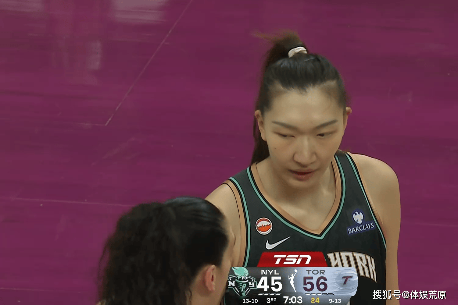 李月汝10+10斩获单项最佳，韩旭首发4中0，两人将正面对决