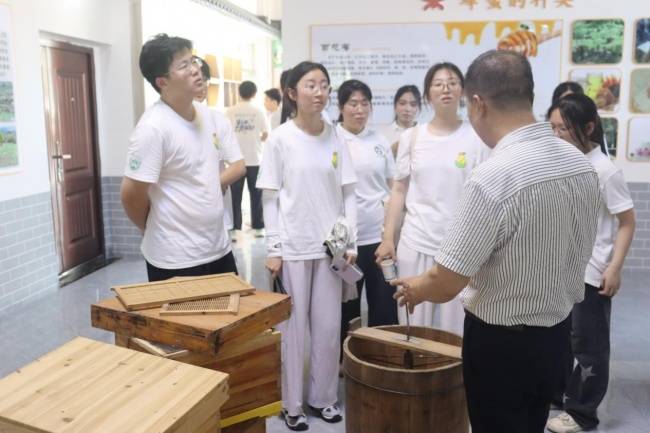 寻“蜜”天心:一次“看品学问”的乡村振兴沉浸式课堂(图2) 寻“蜜”天心:一次“看品学问”的乡村振兴沉浸式课堂(图2)