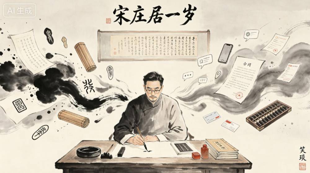 宋庄居一岁:甲骨文书家笑琰,卡在生意与笔墨之间 宋庄居一岁:甲骨文书家笑琰,卡在生意与笔墨之间