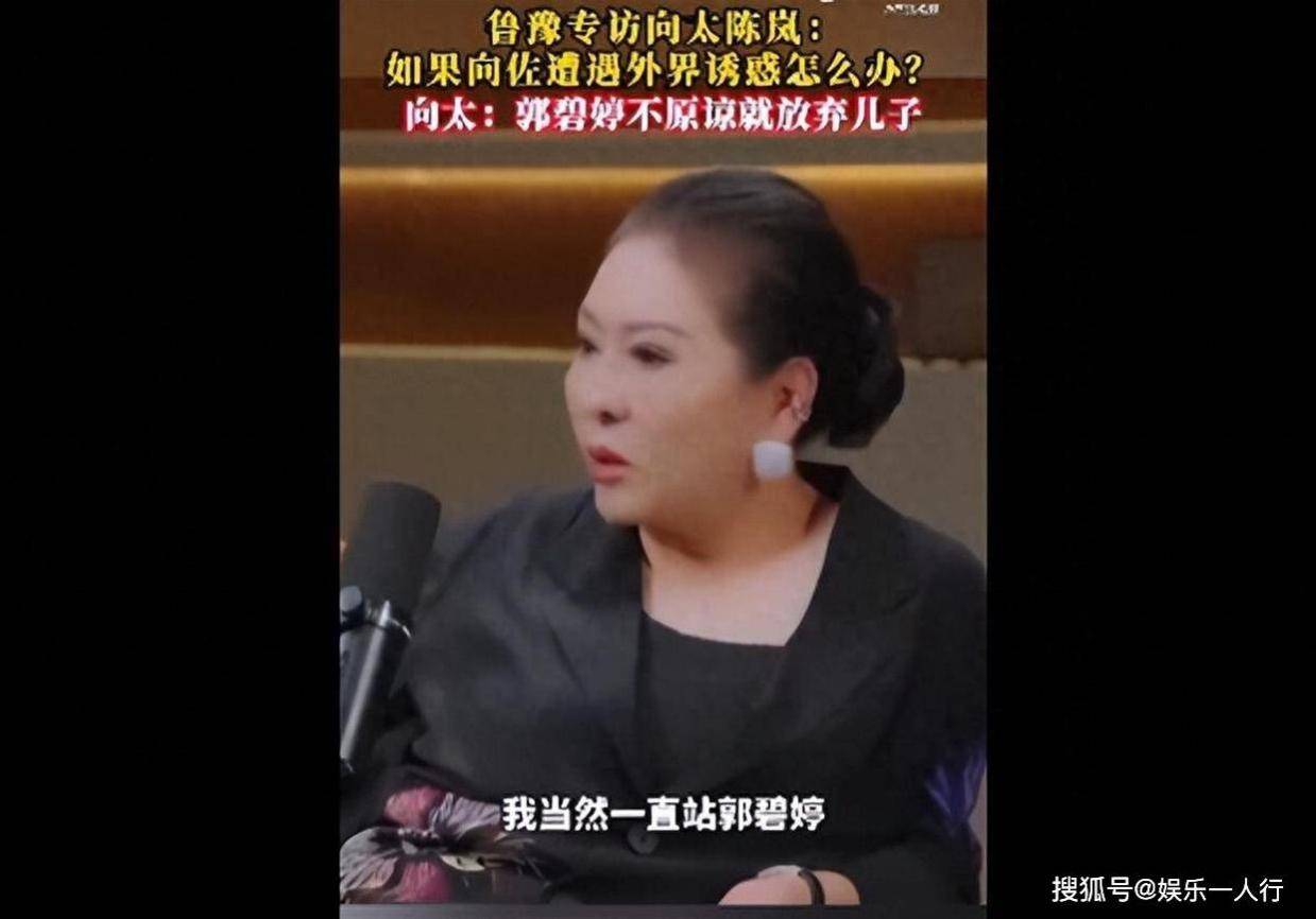 向太节目聊家事惹毛向佐，自曝亲儿子是背锅侠，为儿媳撑腰，向佐忍无可忍封面图