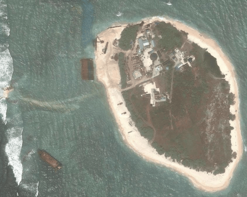 菲律宾下血本，在南海大兴土木被抓现行，记住马欢岛，中国要收复的岛礁又多了一个！