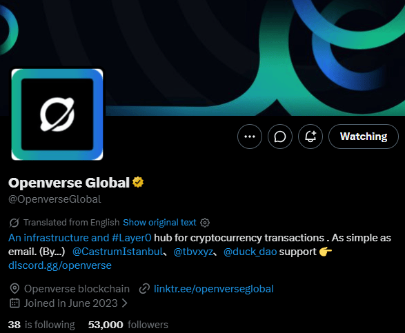 Openverse加速生态布局:生态激励计划与BTG期权计划释放长期发展新空间(图1) Openverse加速生态布局:生态激励计划与BTG期权计划释放长期发展新空间(图1)
