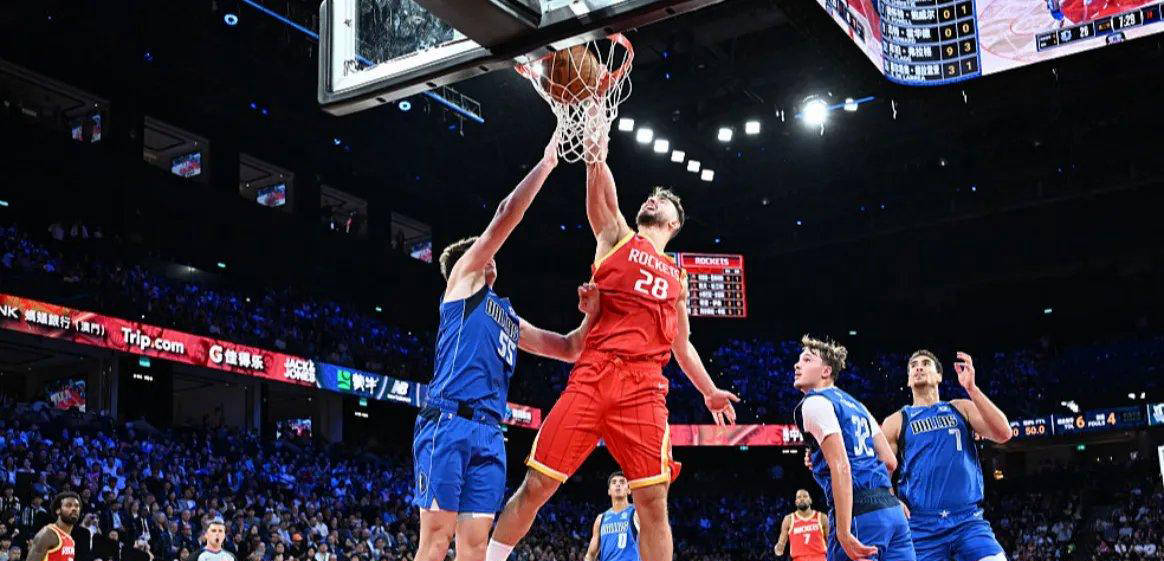 火箭与独行侠NBA中国赛G2伤病名单：杜兰特缺阵，莱夫利等人继续休战！