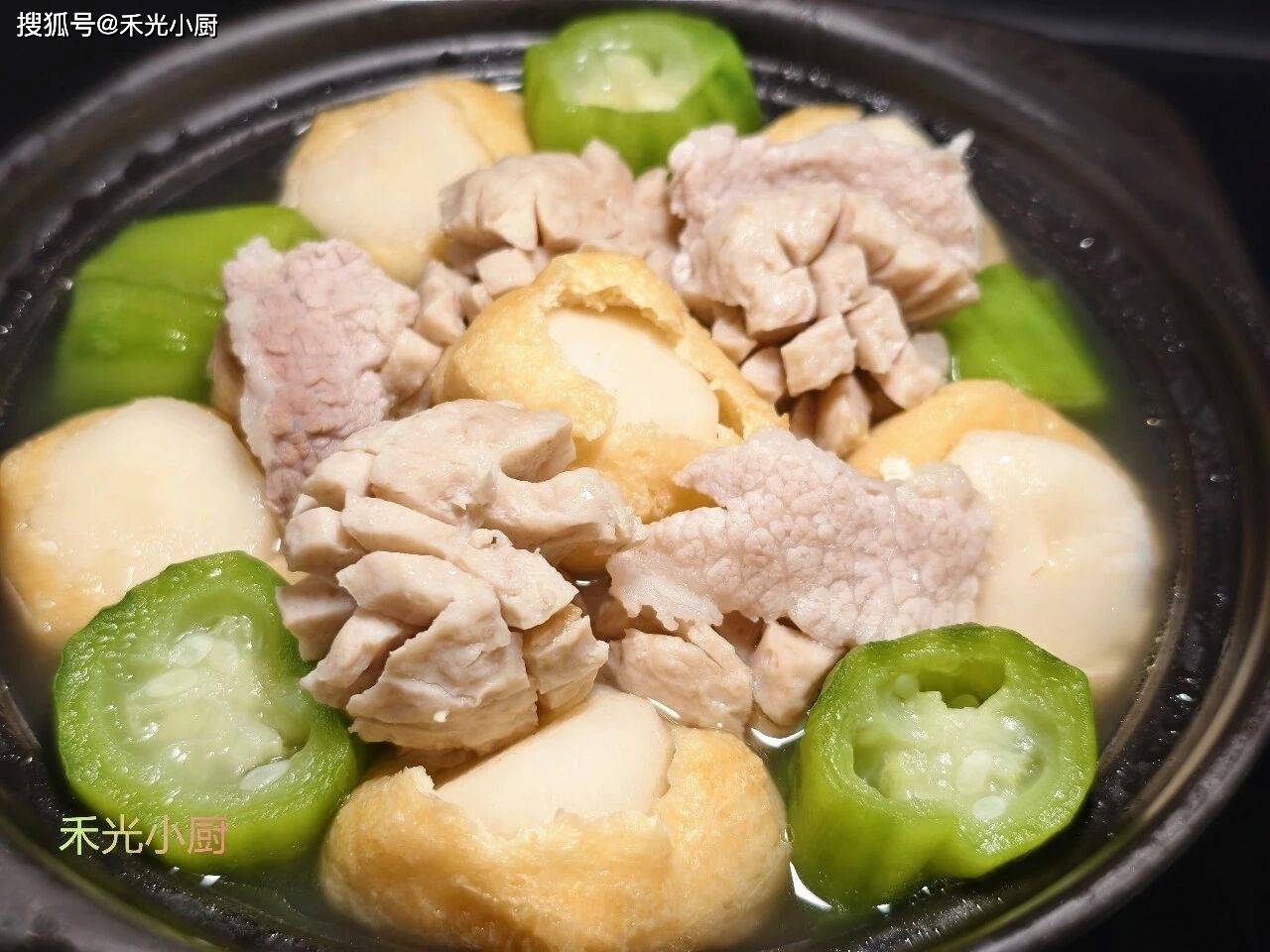 深秋天热不想炒菜？煮这道丝瓜肉丸汤，一锅出鲜美清爽(图11)