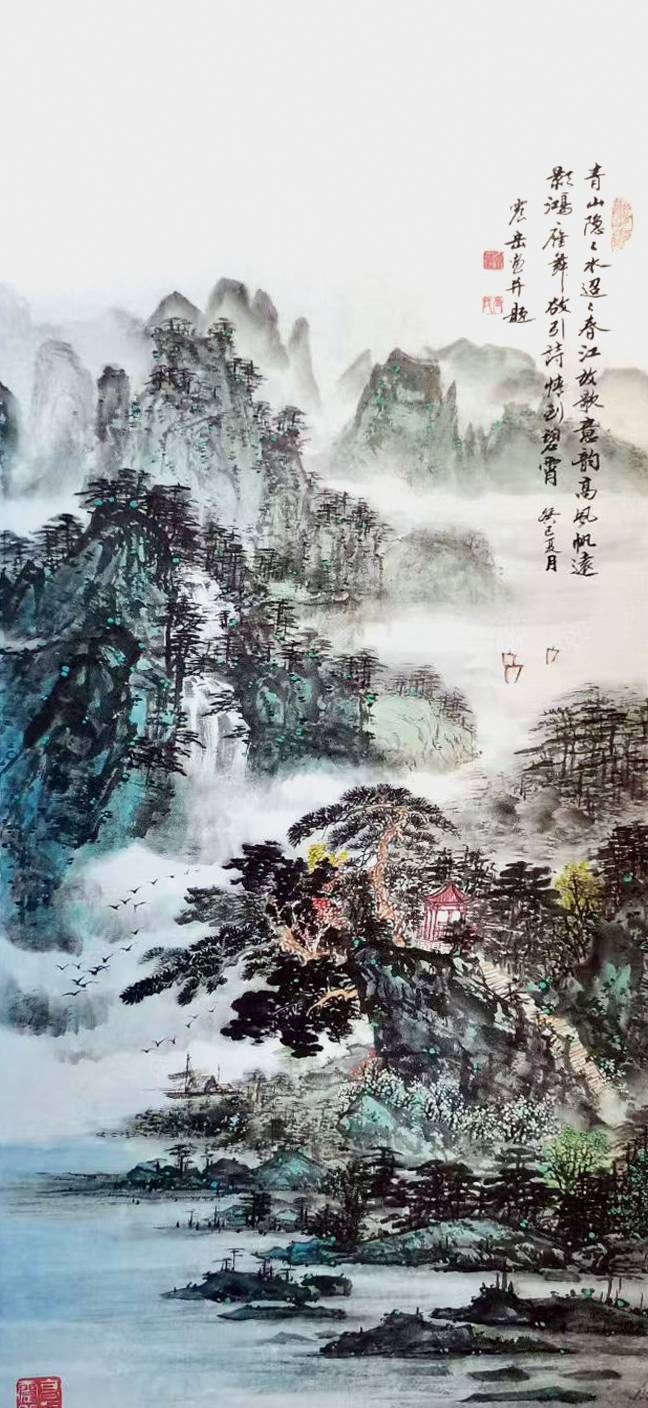 高震岳——中国艺坛名家典范（图9）