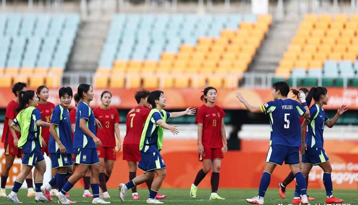 职业女足里最低！中国女足世界排名更新，滑落至亚足联第5位