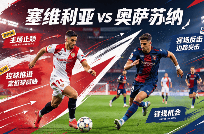 今日足球分析西甲前瞻！塞维利亚 vs 奥萨苏纳基本面解读，主场劲旅对上复苏客军