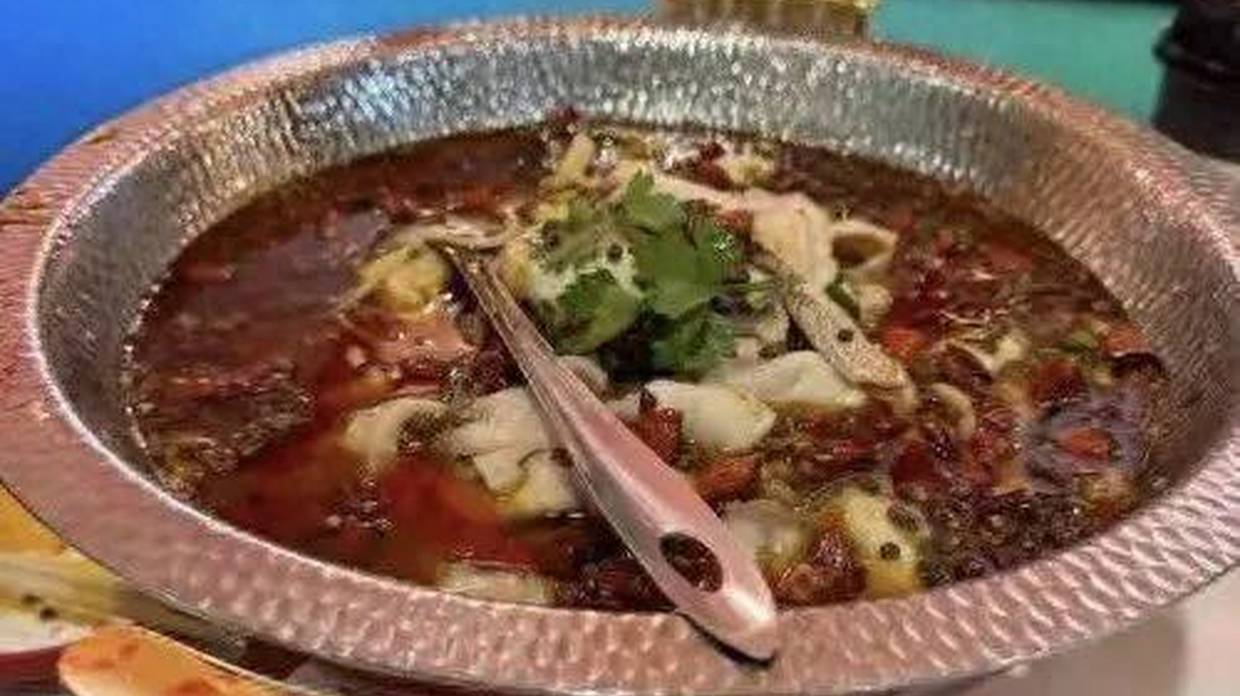 吃了一碗堂做的兰州拉面