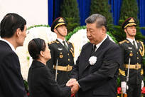 朱镕基同志遗体在京火化 习近平等到八宝山革命公墓送别