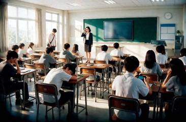 “幼儿园新来老师可厉害了，我被踢个大跟头”