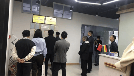 默斯公司热忱接待湖南水利水电学院师生参观团