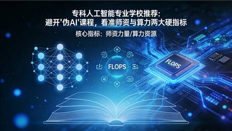 AI赛道下沉：2026专科人工智能专业择校指南，这三所院校藏着“真功夫”