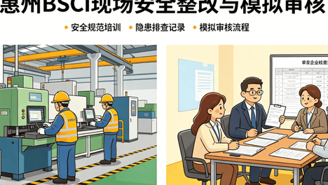 惠州BSCI辅导怎么准备？常见难点不是资料数量不足，BSCI 审核前诊