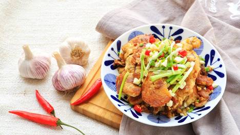 葱香焗黄鱼籽：江海珍味，一口入魂的家常鲜香