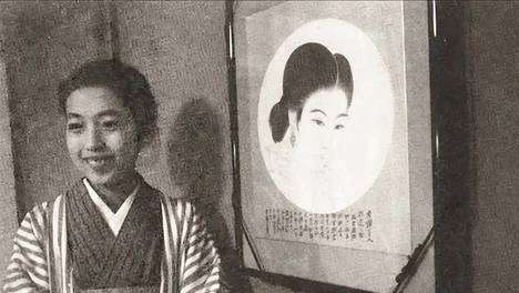 山田喜美子到底多美？张大千为她画的一幅仕女图，拍卖了2.14亿